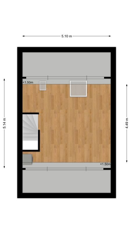 Damwoudestraat 1 Floorplan Blur 3