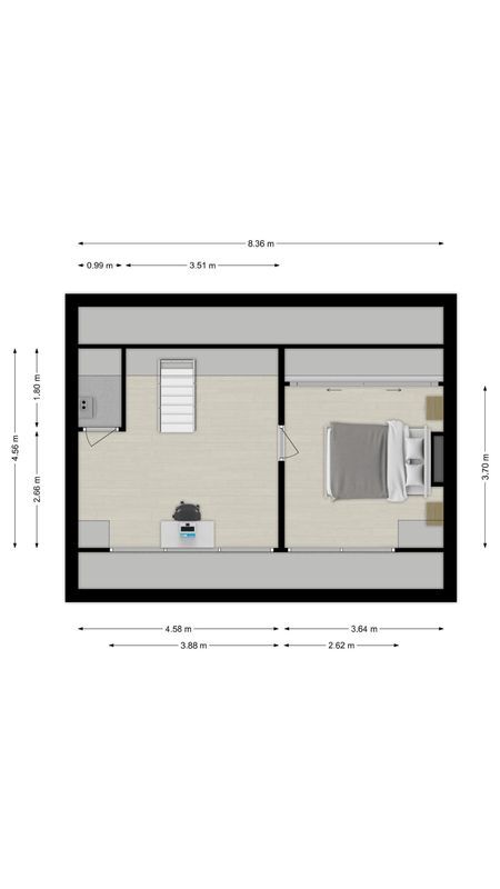 Burgemeester van de Mortelplein 120 Floorplan Blur 2