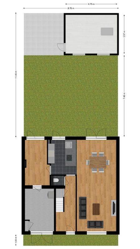 Burgemeester van de Mortelplein 120 Floorplan Blur 4