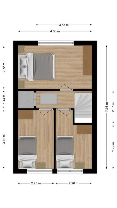 Eikstraat 73 Floorplan Blur 1