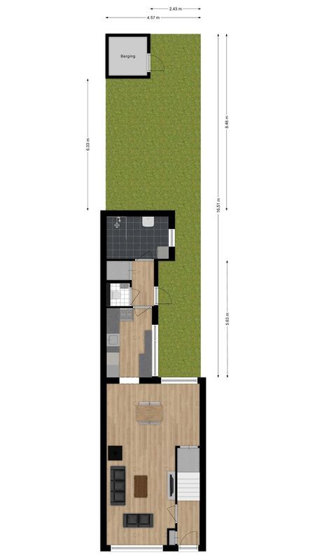 Eikstraat 73 Floorplan Blur 2