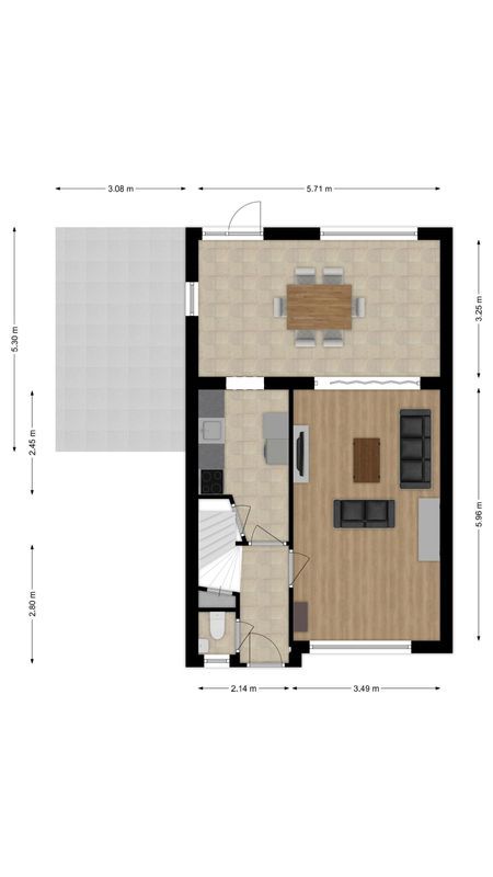 Sint Lambertusstraat 13 Floorplan Blur 0