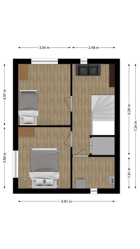 Rooi Hartenpark 1 Floorplan Blur 3