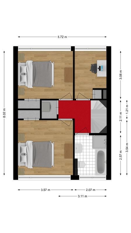 Antoon Coolenlaan 35 Floorplan Blur 1