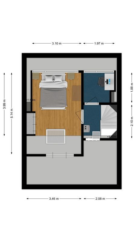 Antoon Coolenlaan 35 Floorplan Blur 3