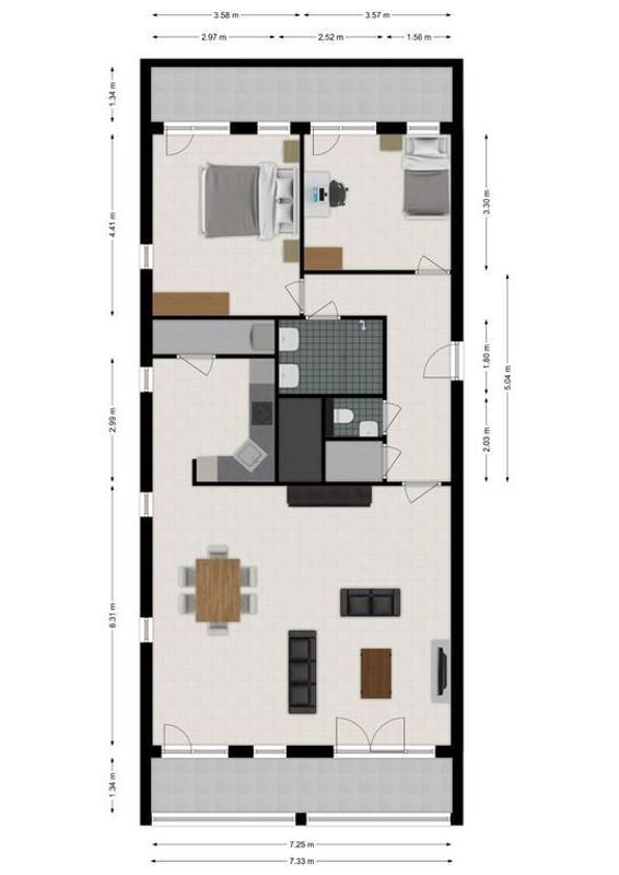 Professor de Moorplein 547 Floorplan Blur 0