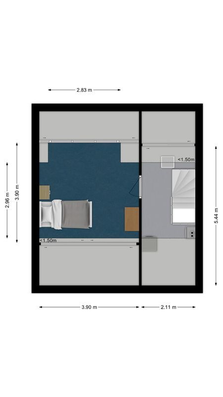Mahlerstraat 25 Floorplan Blur 4