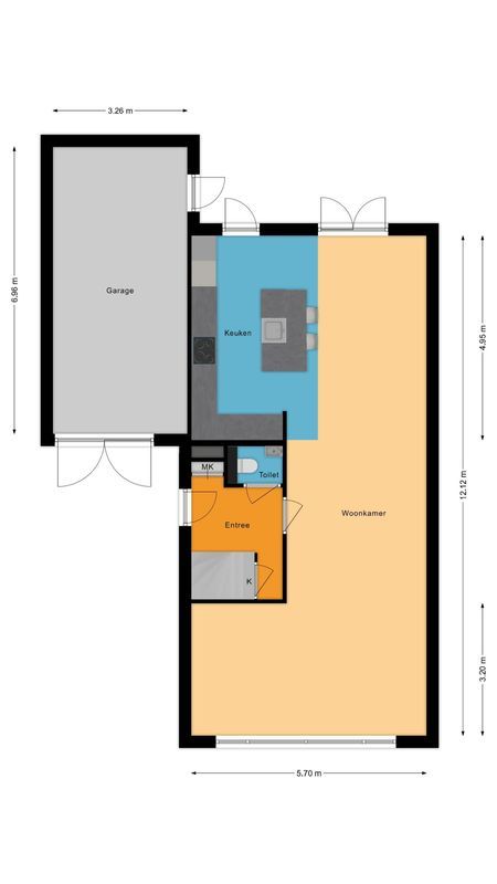Molenvaartje 21 Floorplan Blur 1