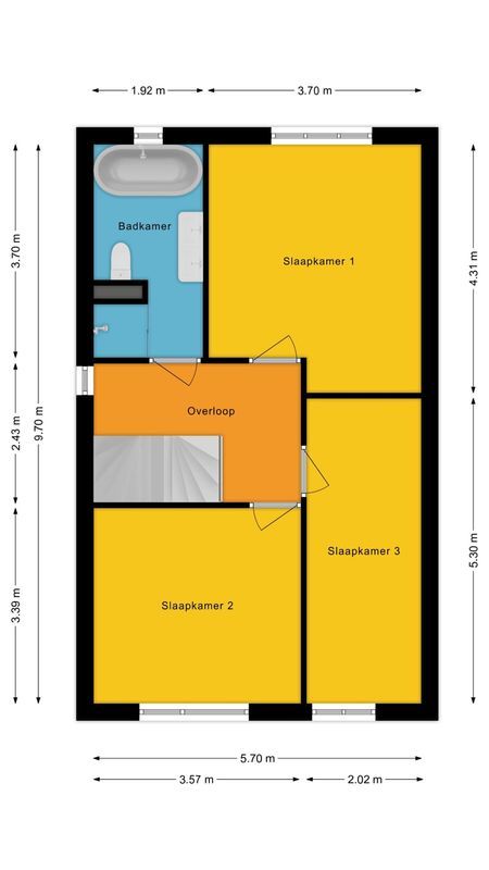 Molenvaartje 21 Floorplan Blur 2