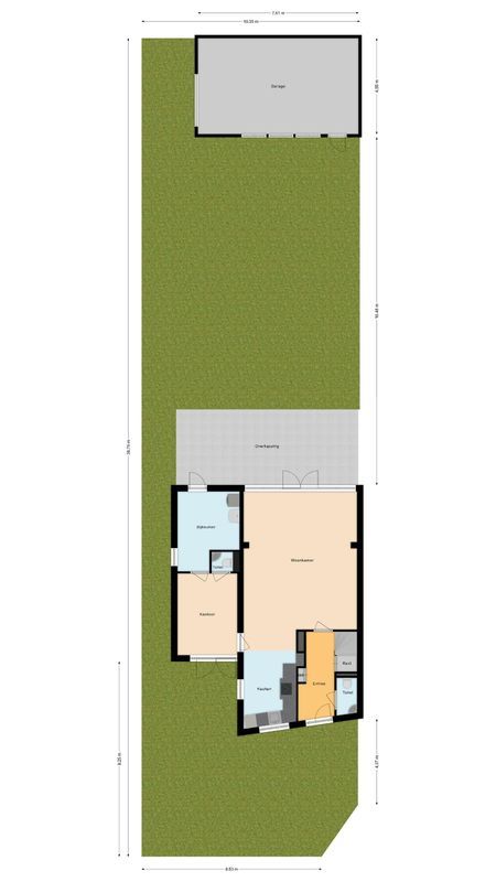 Pastoor Gillisstraat 147 Floorplan Blur 2