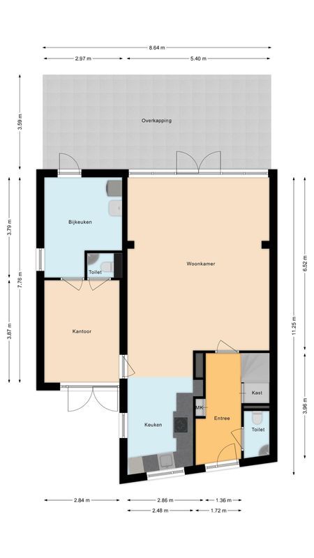 Pastoor Gillisstraat 147 Floorplan Blur 0