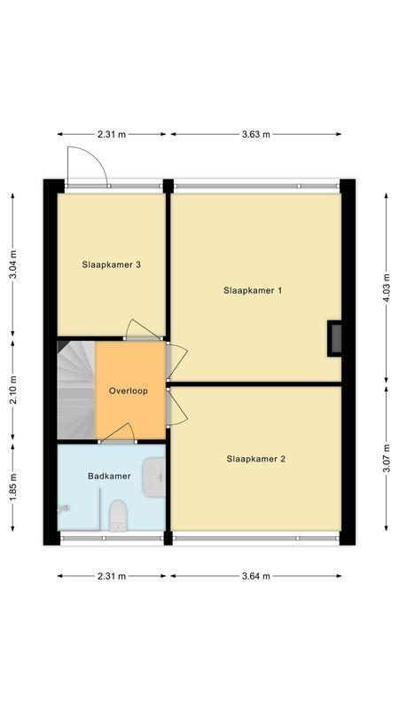 Admiraal Byrdstraat 22 Floorplan Blur 2