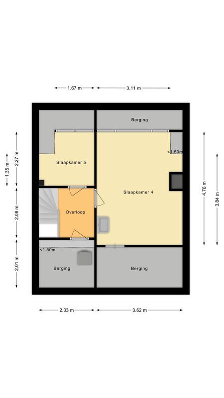 Admiraal Byrdstraat 22 Floorplan Blur 3