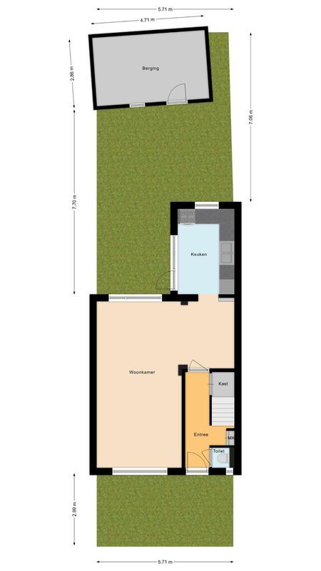 Heer van Rodestraat 139 Floorplan Blur 3