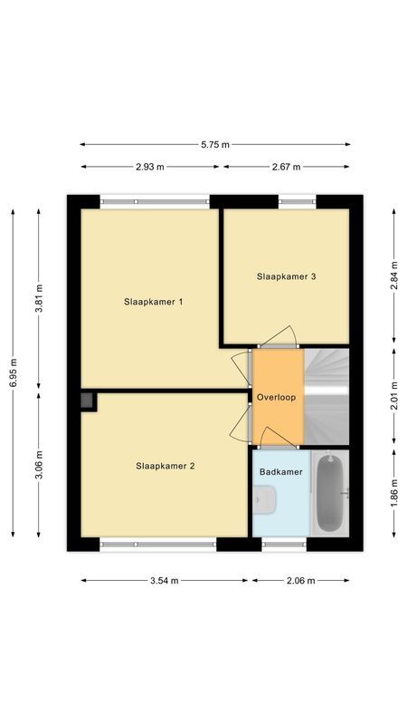Heer van Rodestraat 139 Floorplan Blur 1