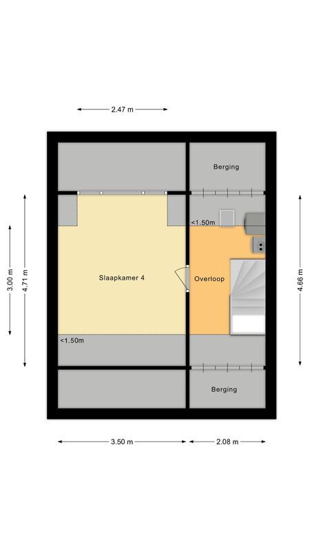 Heer van Rodestraat 139 Floorplan Blur 2