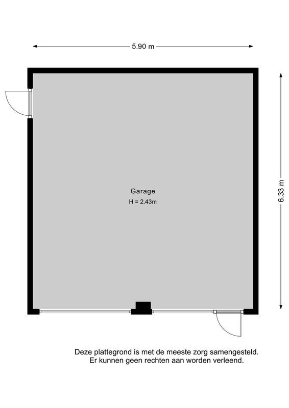 Residentie Azurée 25 Floorplan Blur 2