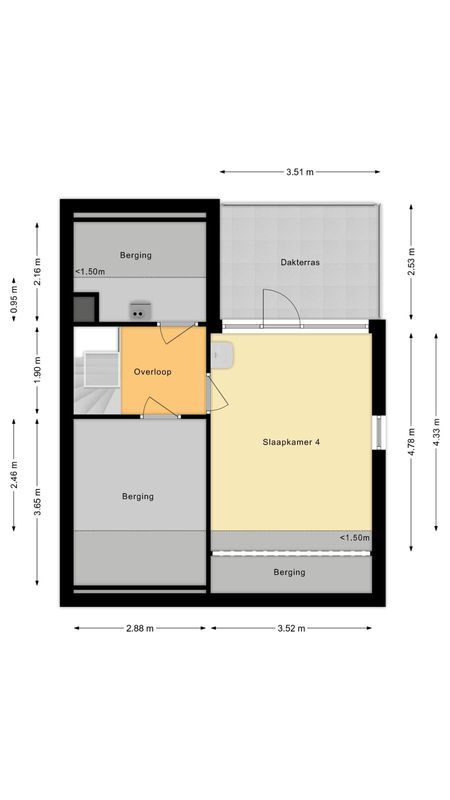 Statenlaan 19 Floorplan Blur 3