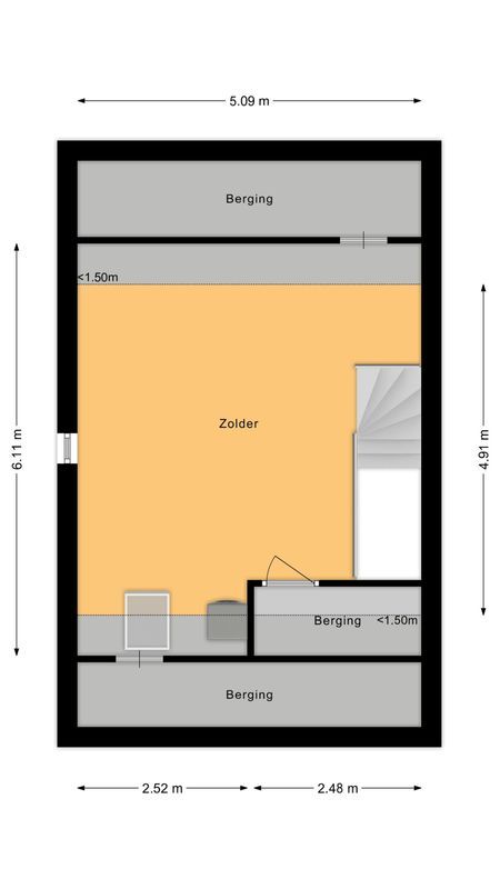 Muurtje 10 Floorplan Blur 3