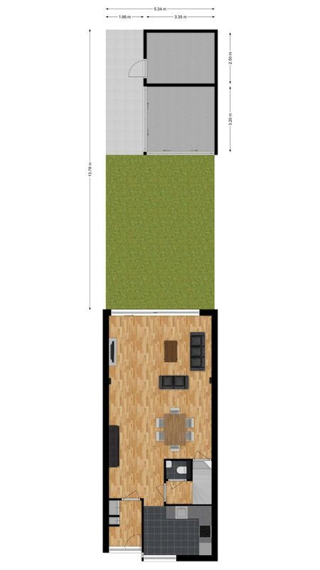 Schipluidenlaan 44 Floorplan Blur 2