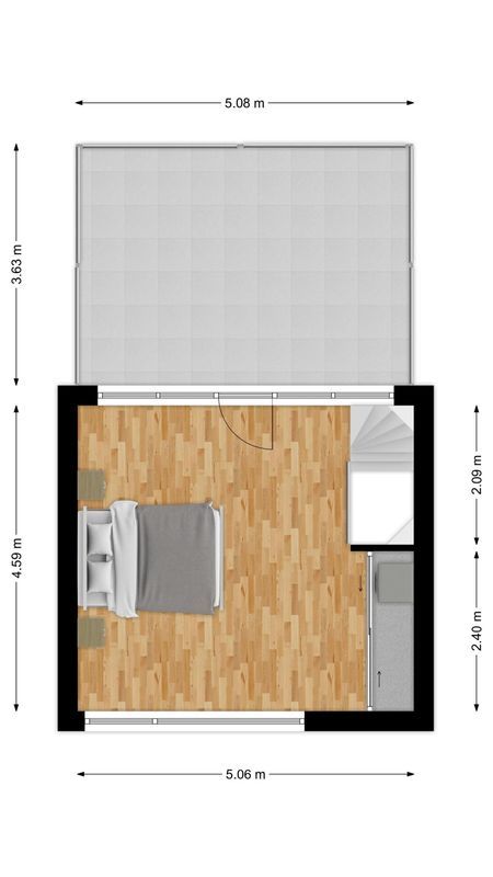 Schipluidenlaan 44 Floorplan Blur 3