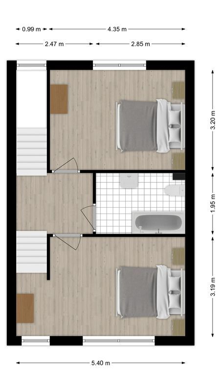Schaarsbergenstraat 3 Floorplan Blur 1