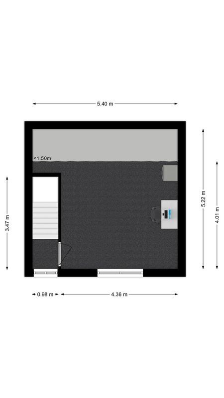 Schaarsbergenstraat 3 Floorplan Blur 3