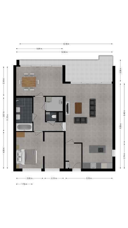 Piushaven 4 Floorplan Blur 0