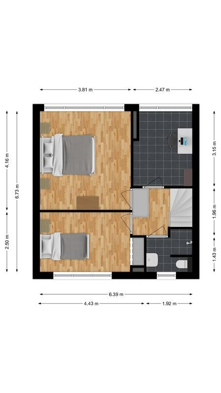 Lucas Meijerstraat 23 Floorplan Blur 1