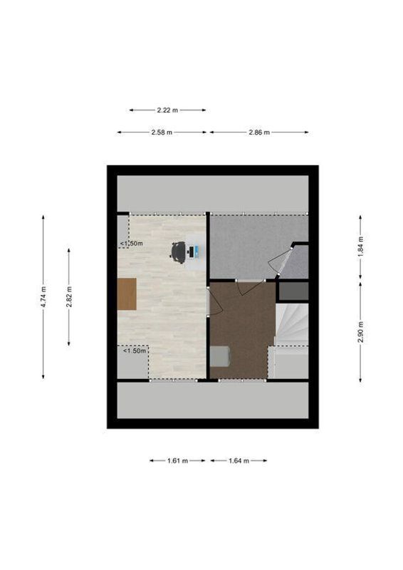 Kapitein Nemostraat 53 Floorplan Blur 2