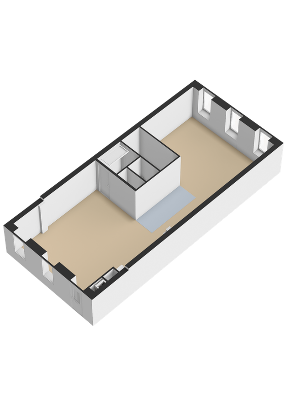 Akkerstraat 151 Floorplan Blur 1