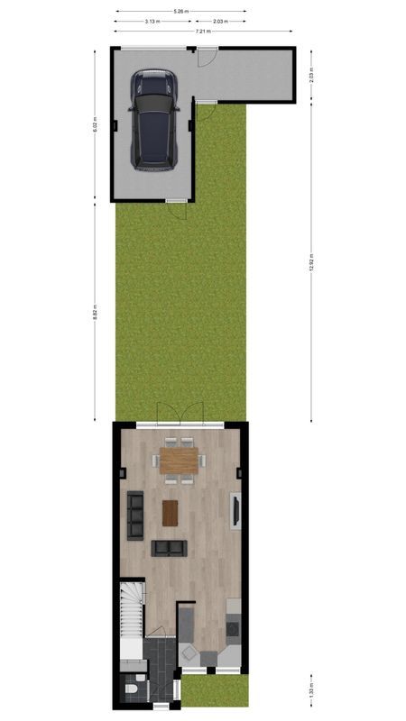 Buurmalsenlaan 47 Floorplan Blur 2