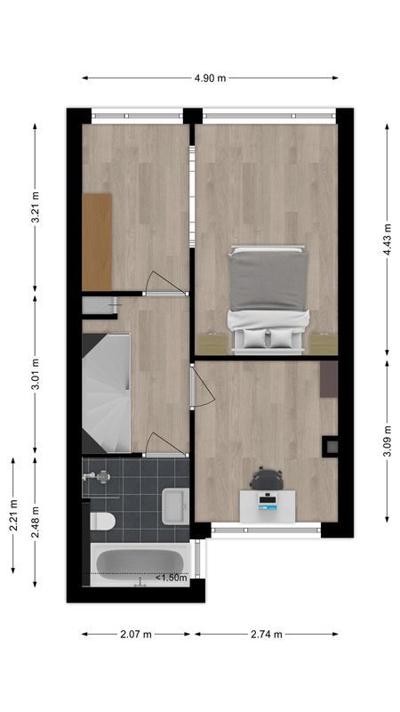 Buurmalsenlaan 47 Floorplan Blur 1
