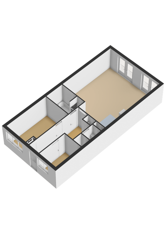Meerten Verhoffstraat 10 - D21 Floorplan Blur 1