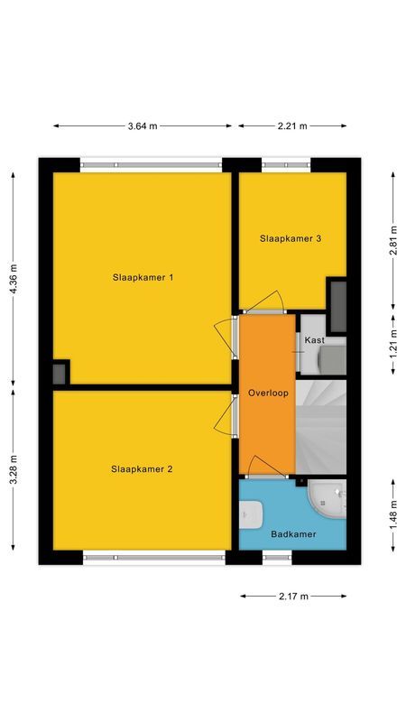 Leliestraat 20 Floorplan Blur 1