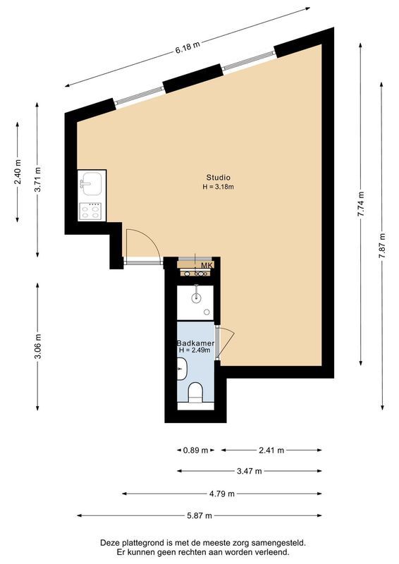 Nieuwe Haagdijk 69 - B1 Floorplan Blur 0
