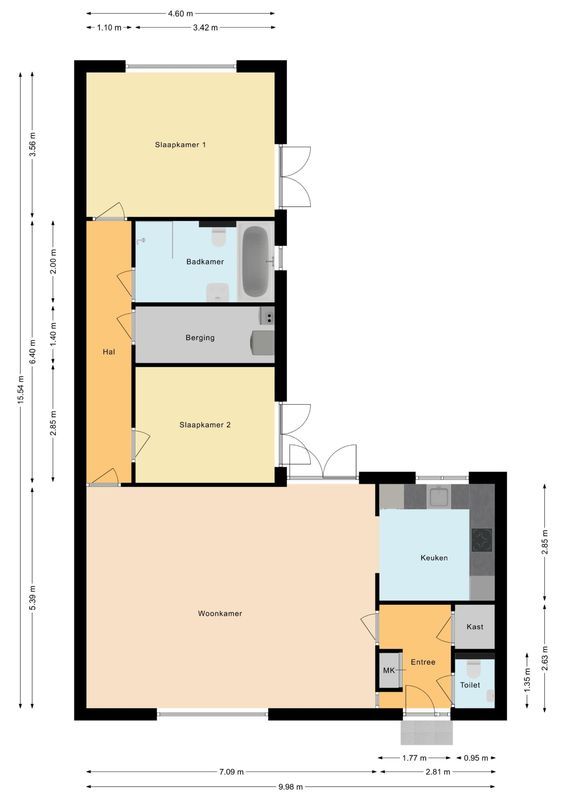 Wethouder van den Eijndenstraat 12 Floorplan Blur 0