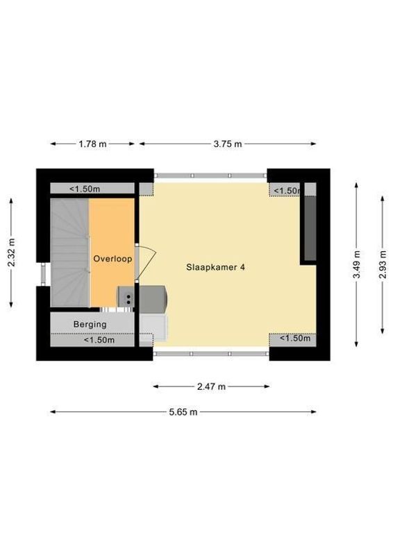 van Erpstraat 13 Floorplan Blur 2
