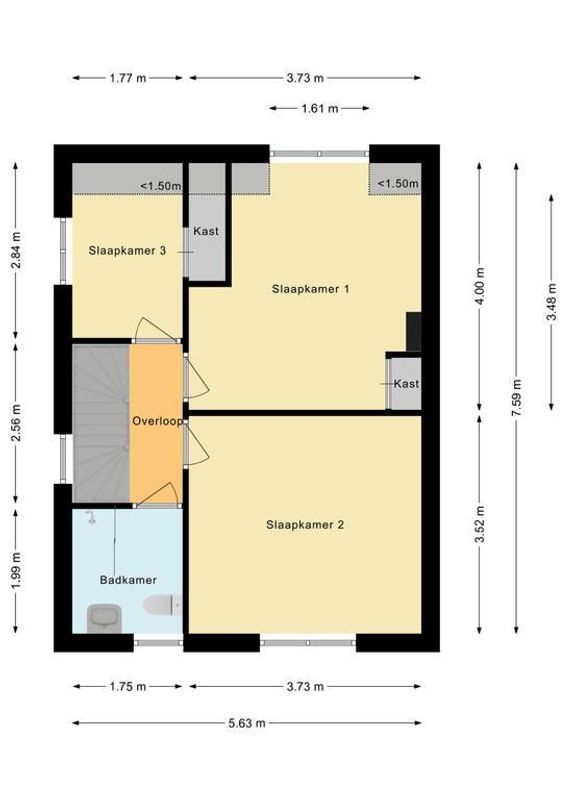 van Erpstraat 13 Floorplan Blur 1