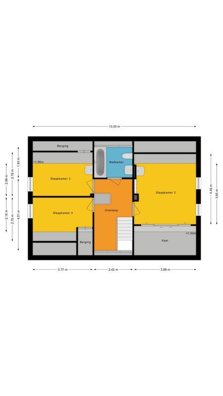 Crispijnhof 14 Floorplan Blur 1