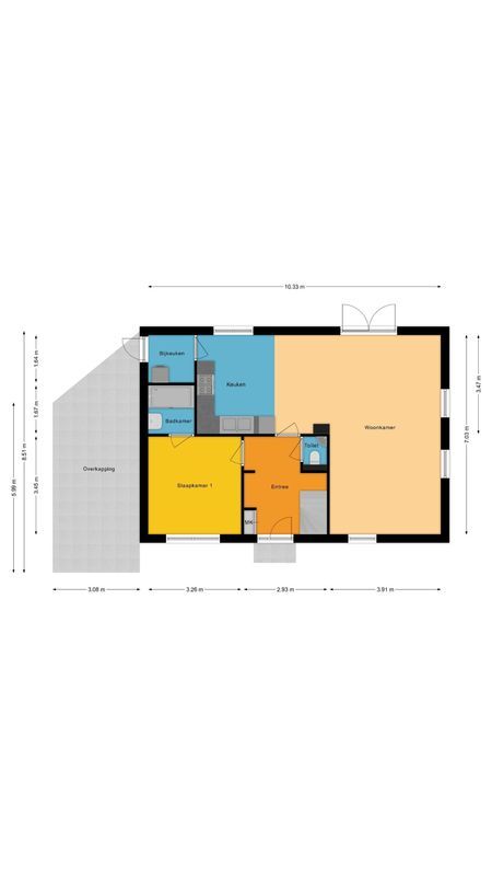 Crispijnhof 14 Floorplan Blur 0