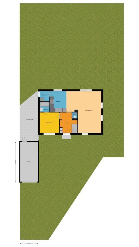 Crispijnhof 14 Floorplan Blur 2