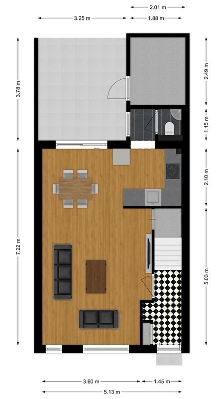 Grotestraat 354 Floorplan Blur 0