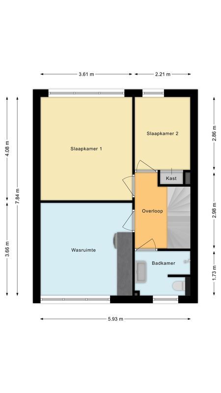 van Bossehof 20 Floorplan Blur 1
