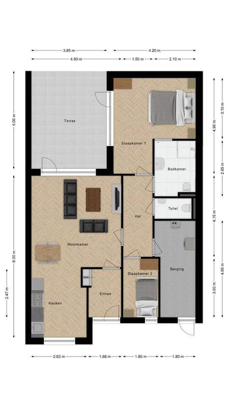 Patio - Hoek Floorplan Blur 0