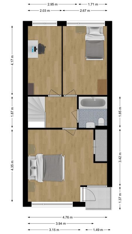 Postelse Hoeflaan 83 - a Floorplan Blur 1