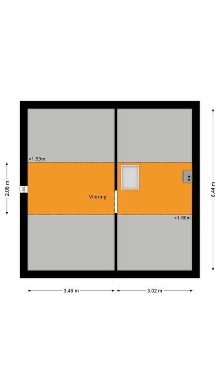 Spuistraat 20 Floorplan Blur 2