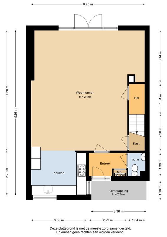 Victor Slingelandstraat 9 Floorplan Blur 1