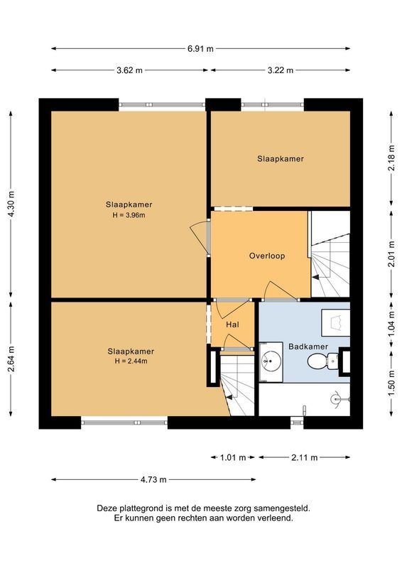 Victor Slingelandstraat 9 Floorplan Blur 3