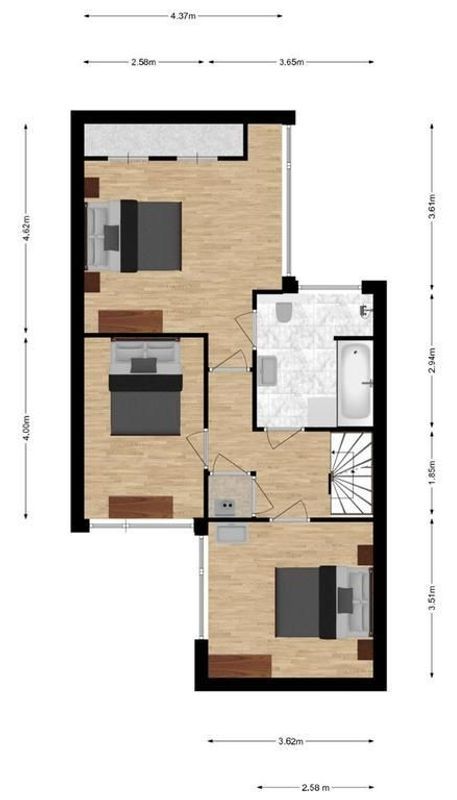 Vogezenlaan 46 Floorplan Blur 1